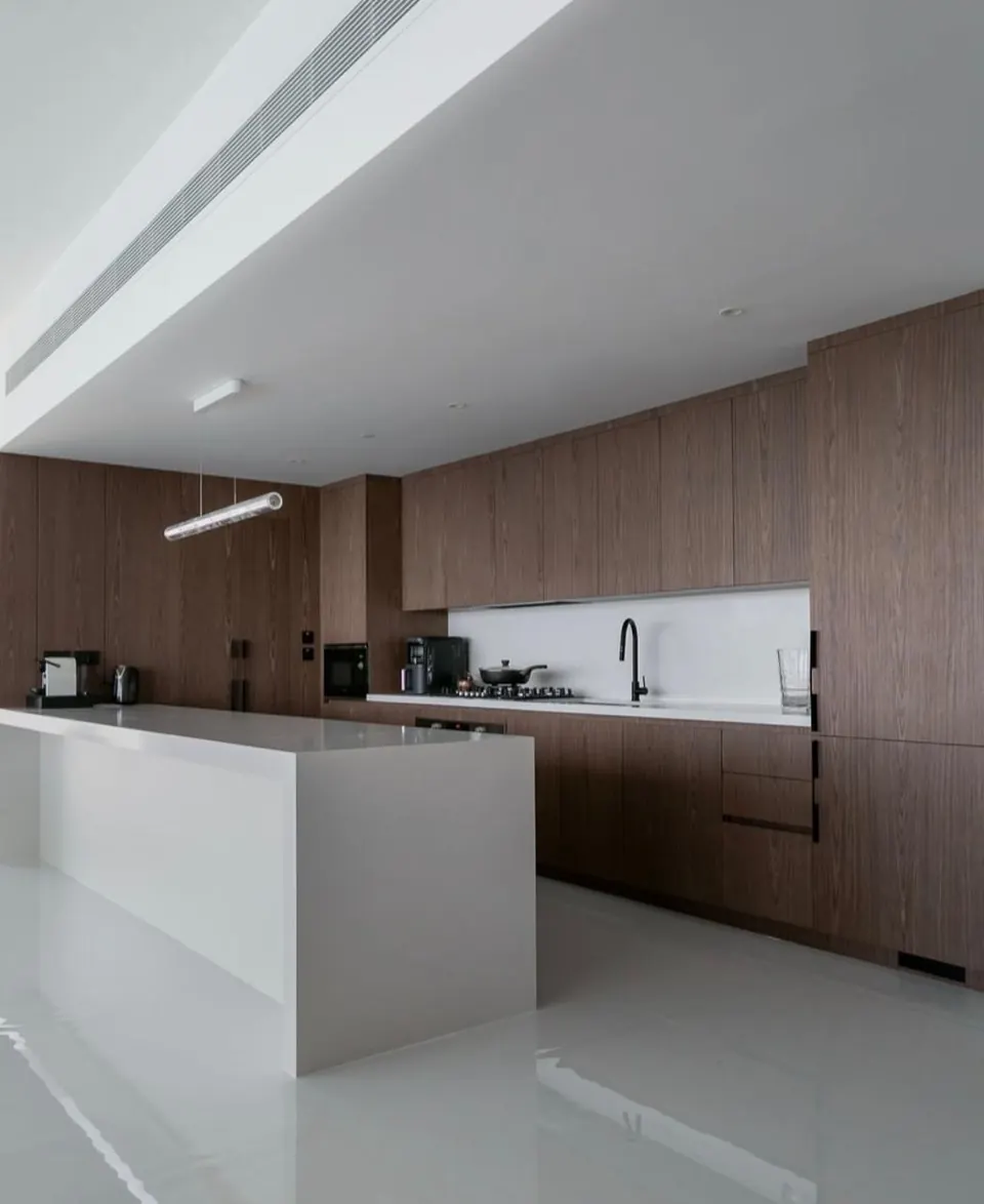 Kitchen island and built-in wood cabinetry, JBR