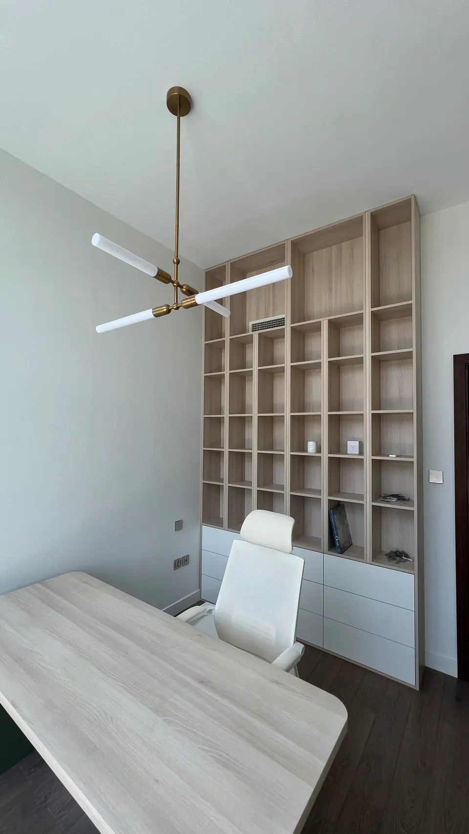 Study with built-in shelving and a desk, Wadi Al Safa 3